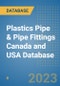 Plastics Pipe & Pipe Fittings Canada and USA Database - Product Thumbnail Image