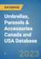 Umbrellas, Parasols & Accessories Canada and USA Database - Product Image