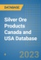 Silver Ore Products Canada and USA Database - Product Thumbnail Image