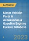Motor Vehicle Parts & Accessories & Gasoline Engines Eurasia Database - Product Image