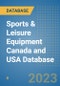 Sports & Leisure Equipment Canada and USA Database - Product Thumbnail Image