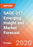 SAGE-217 - Emerging Insight and Market Forecast - 2028- Product Image