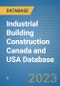 Industrial Building Construction Canada and USA Database - Product Image