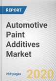 Automotive Paint Additives Market by Type, Application and Vehicle Type: Global Opportunity Analysis and Industry Forecast, 2019-2026- Product Image