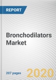 Bronchodilators Market by Drug class, by Indication and Route of Administration: Global Opportunity Analysis and Industry Forecast, 2019-2026- Product Image