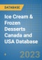 Ice Cream & Frozen Desserts Canada and USA Database - Product Image
