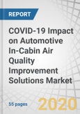 COVID-19 Impact on Automotive In-Cabin Air Quality Improvement Solutions Market by Product Type (integrated HVAC system, air purifier/ionizer, ozone generators, Cloud based Air Quality Monitoring System), Vehicle and Countries - Global Forecast to 2021- Product Image