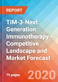 TIM-3-Next Generation Immunotherapy - Competitive Landscape and Market Forecast - 2035- Product Image