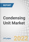 Condensing Unit Market by Type (Air-cooled, Water-cooled), Application (Industrial, Commercial, Transportation), Function (Air Conditioning, Refrigeration, Heat Pumps), Refrigerant Type, Compressor Type and Region - Global Forecast to 2027- Product Image