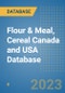 Flour & Meal, Cereal Canada and USA Database - Product Image