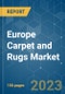 Europe Carpet and Rugs Market - Growth, Trends, COVID-19 Impact, and Forecasts (2022 - 2027) - Product Image