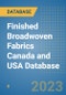 Finished Broadwoven Fabrics Canada and USA Database - Product Image
