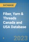 Fiber, Yarn & Threads Canada and USA Database - Product Image