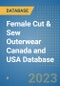 Female Cut & Sew Outerwear Canada and USA Database - Product Thumbnail Image