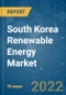 South Korea Renewable Energy Market - Growth, Trends, COVID-19 Impact, and Forecasts (2022 - 2027) - Product Image