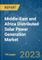 Middle-East and Africa Distributed Solar Power Generation Market - Growth, Trends, and Forecasts (2023-2028) - Product Thumbnail Image
