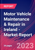 Motor Vehicle Maintenance & Repair in Ireland - Industry Market Research Report- Product Image