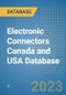 Electronic Connectors Canada and USA Database - Product Image