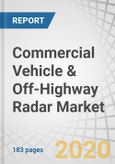 Commercial Vehicle & Off-Highway Radar Market by frequency (24-GHz & 77-81 GHz), component (LRR, S&MRR, Mono Camera, and Stereo Camera), vehicle (CV & Off-highway), Application (ACC, AEB,BSD, FCW & IPA) and Region - Global Forecast to 2027- Product Image