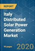 Italy Distributed Solar Power Generation Market - Growth, Trends, and Forecasts (2020-2025)- Product Image