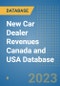 New Car Dealer Revenues Canada and USA Database - Product Thumbnail Image
