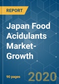Japan Food Acidulants Market-Growth, Trends, and Forecast (2020-2025)- Product Image