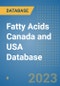 Fatty Acids Canada and USA Database - Product Image