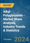 Alkyl Polyglycoside (APG) - Market Share Analysis, Industry Trends & Statistics, Growth Forecasts 2019 - 2029- Product Image