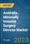 Australia Minimally Invasive Surgery Devices Market - Growth, Trends, COVID-19 Impact, and Forecasts (2023-2028) - Product Thumbnail Image