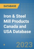Iron & Steel Mill Products Canada and USA Database- Product Image