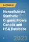 Noncellulosic Synthetic Organic Fibers Canada and USA Database - Product Thumbnail Image