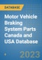 Motor Vehicle Braking System Parts Canada and USA Database - Product Thumbnail Image