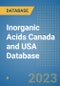 Inorganic Acids Canada and USA Database - Product Image