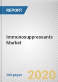 Immunosuppressants Market by Drug class, Calcineurin Inhibitors, Indication, and Distribution channel: Global Opportunity Analysis and Industry Forecast, 2019-2026- Product Image