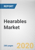 Hearables Market by Products, Type, Connectivity Technology, and End User: Global Opportunity Analysis and Industry Forecast, 2019-2026- Product Image