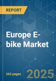 Europe E-Bike Market - Growth, Trends, COVID-19 Impact, and Forecasts (2023-2028)- Product Image