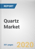 Quartz Market by Product and End-User Industry: Global Opportunity Analysis and Industry Forecast, 2019-2026- Product Image