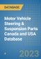 Motor Vehicle Steering & Suspension Parts Canada and USA Database - Product Image
