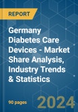 Germany Diabetes Care Devices - Market Share Analysis, Industry Trends & Statistics, Growth Forecasts 2018 - 2029- Product Image