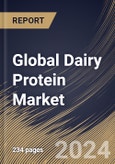 Global Dairy Protein Market Size, Share & Trends Analysis Report By Form (Solid, and Liquid), By Type, By Application (Food & Beverages, Nutrition, Personal Care & Cosmetics, Feed, and Others), By Regional Outlook and Forecast, 2024 - 2031- Product Image