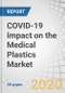 COVID-19 Impact on the Medical Plastics Market by Type (Engineering Plastics and Standard Plastics), Application (Medical Disposables, Prosthetics, Medical Instruments & Tools and Drug Delivery) and Region - Global Forecast to 2021 - Product Thumbnail Image