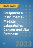 Equipment & Instruments - Medical Laboratories Canada and USA Database- Product Image