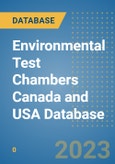 Environmental Test Chambers Canada and USA Database- Product Image