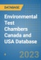 Environmental Test Chambers Canada and USA Database - Product Image