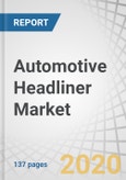 Automotive Headliner Market by Vehicle Type (Passenger and Commercial), Material Type (Fabric, Polyester and Plastic), and Region (APAC, North America, Europe, South America and Middle East & Africa) - Global Forecast to 2025- Product Image