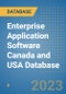 Enterprise Application Software Canada and USA Database - Product Thumbnail Image