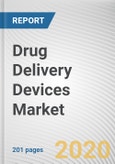 Drug Delivery Devices Market by Device Type, End User, Global Opportunity Analysis and Industry Forecast, 2019-2026- Product Image