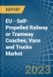 EU - Self-Propelled Railway or Tramway Coaches, Vans and Trucks - Market Analysis, Forecast, Size, Trends and Insights. Update: COVID-19 Impact - Product Thumbnail Image