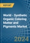 World - Synthetic Organic Coloring Matter and Pigments - Market Analysis, Forecast, Size, Trends and Insights. Update: COVID-19 Impact - Product Image