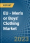 EU - Men's or Boys' Clothing (Knitted or Crocheted) - Market Analysis, Forecast, Size, Trends and Insights. Update: COVID-19 Impact - Product Thumbnail Image